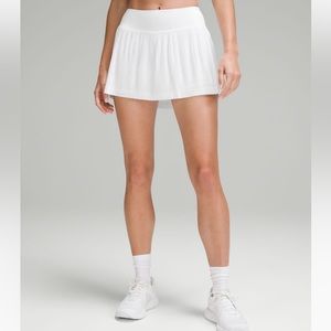 Lululemon NWT Pleat to Street Mid Rise Tennis Skirt